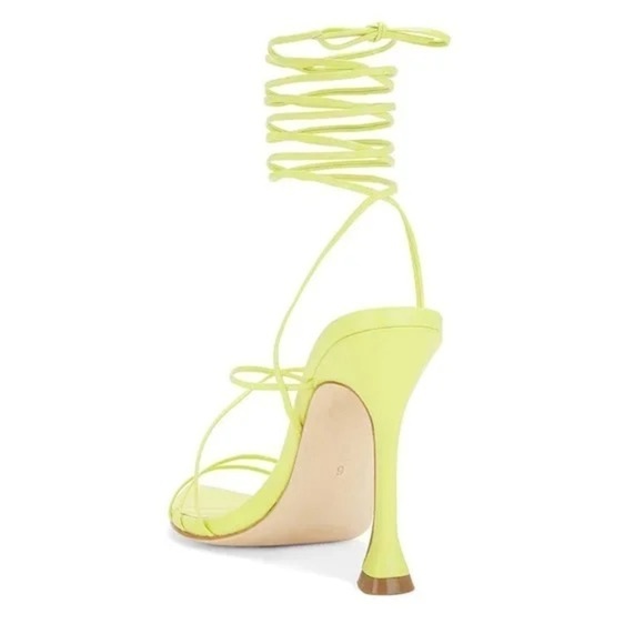 Camila Coelho Jolie Heel in Neon Green - Picture 4 of 12